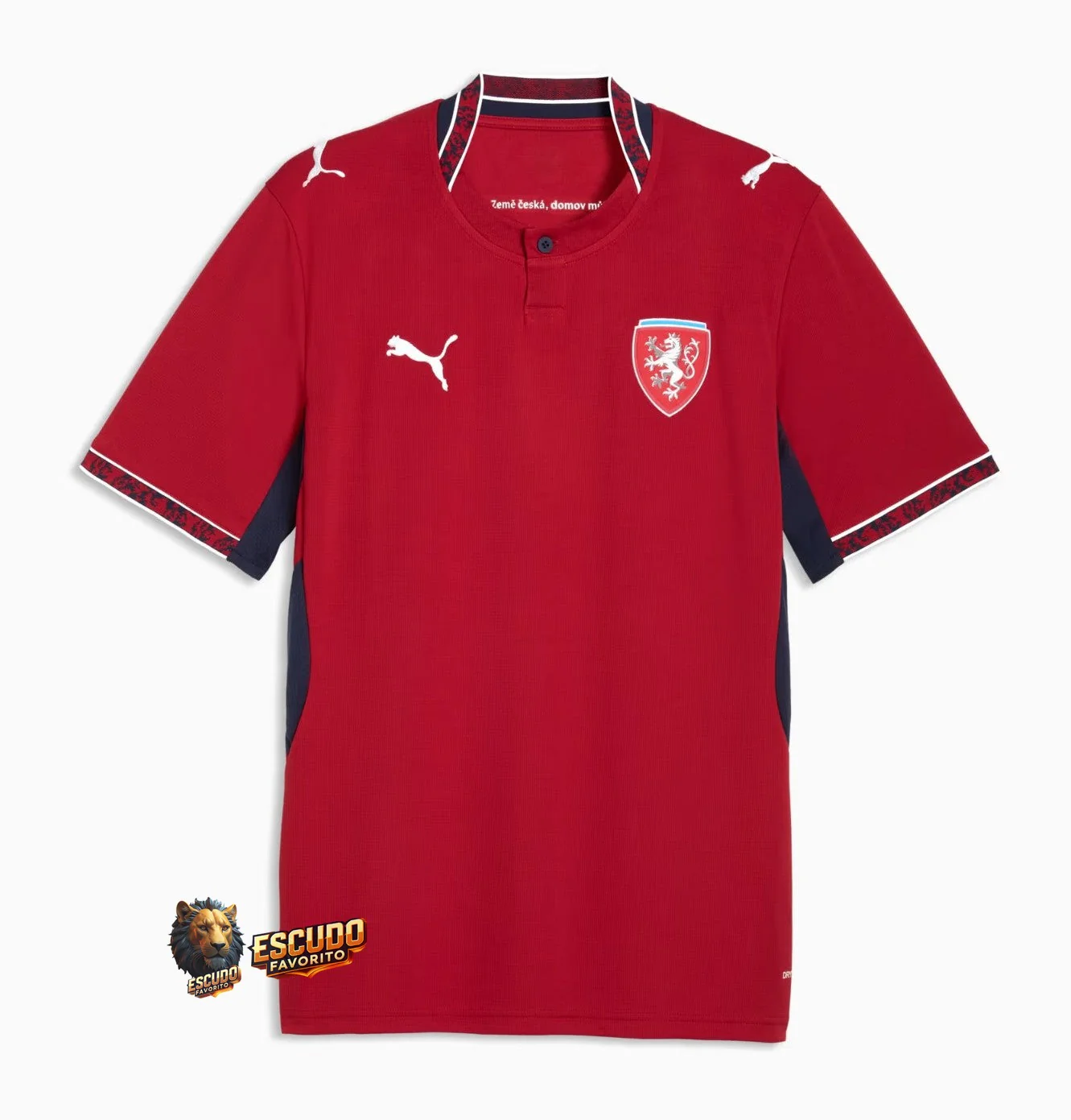 CAMISETA REPÚBLICA CHECA I 2026 HOMBRE