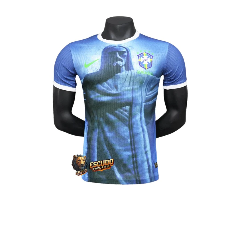 CAMISETA BRASIL EDICIÓN ESPECIAL JESUS 25/26 HOMBRE (VERSIÓN JUGADOR)