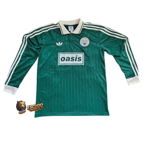 ADD X OASIS VERDE MANGA LARGA EDICÍON PREMIUM HOMBRE 25/26