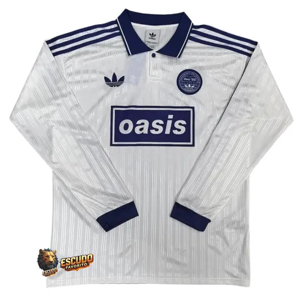 ADD X OASIS BLANCA MANGA LARGA EDICÍON PREMIUM HOMBRE 25/26