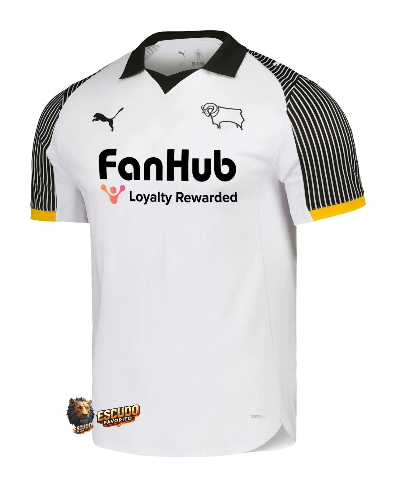 DERBY COUNTY I 25/26 HOMBRE BLANCA