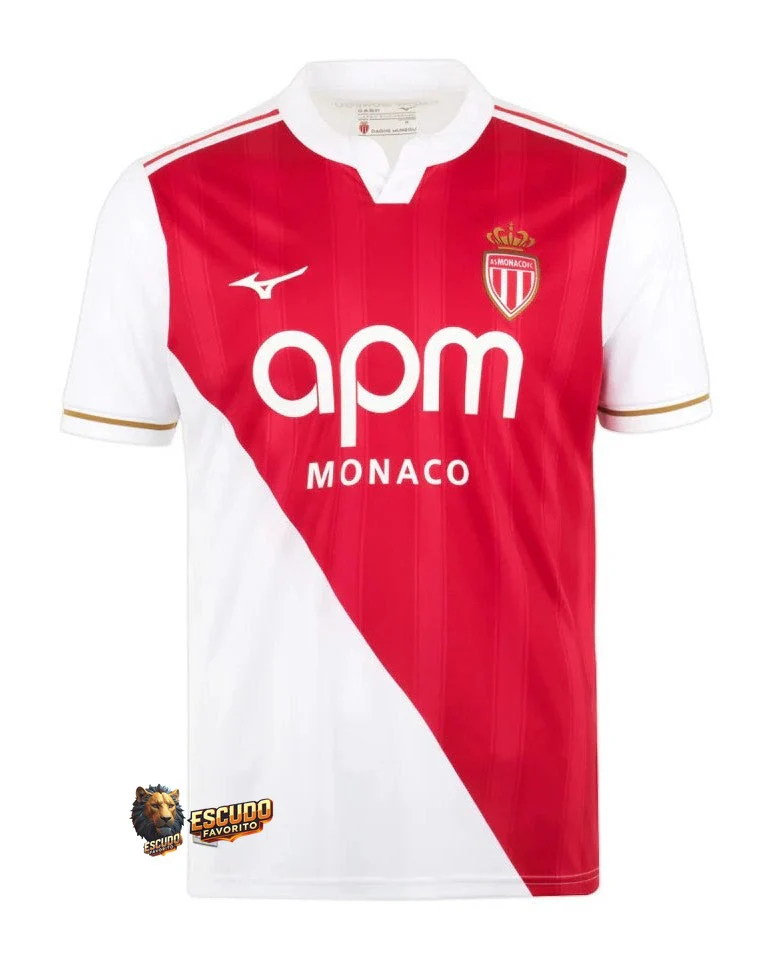 CAMISETA AS MÓNACO I 25/26 HOMBRE