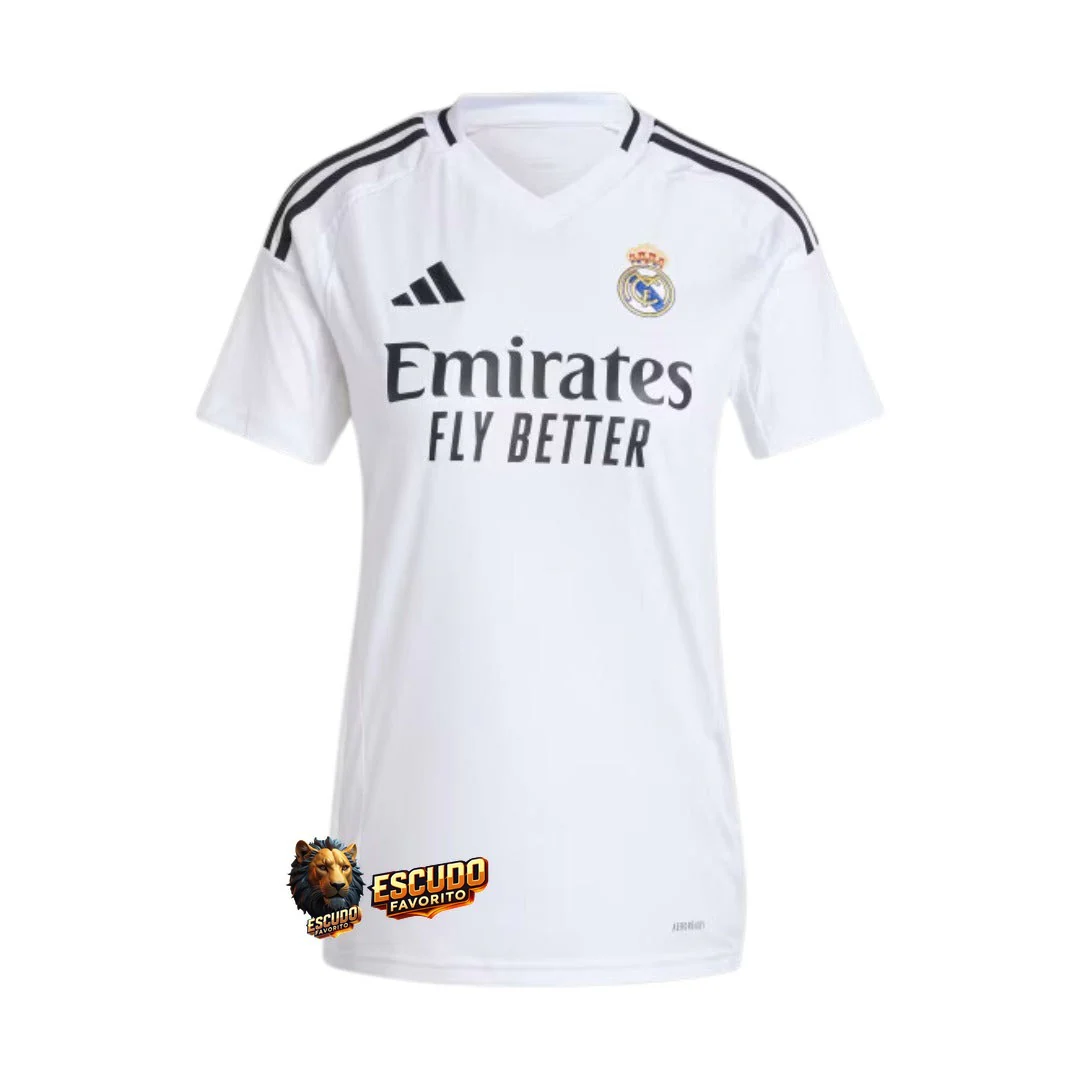 CAMISETA  REAL MADRID I 24/25 MUJER
