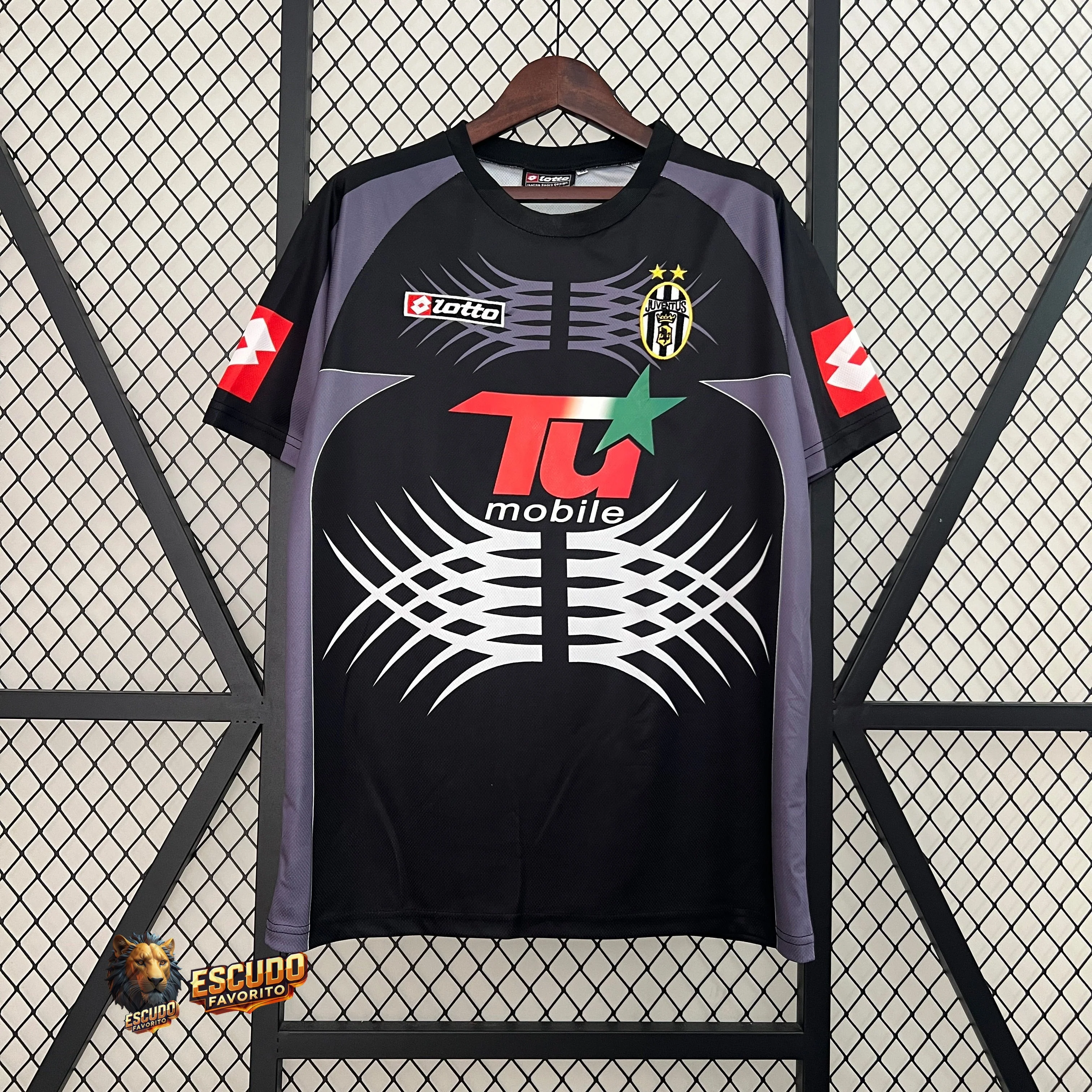 CAMISETA JUVENTUS PORTERO I 01/02 HOMBRE (RETRO)