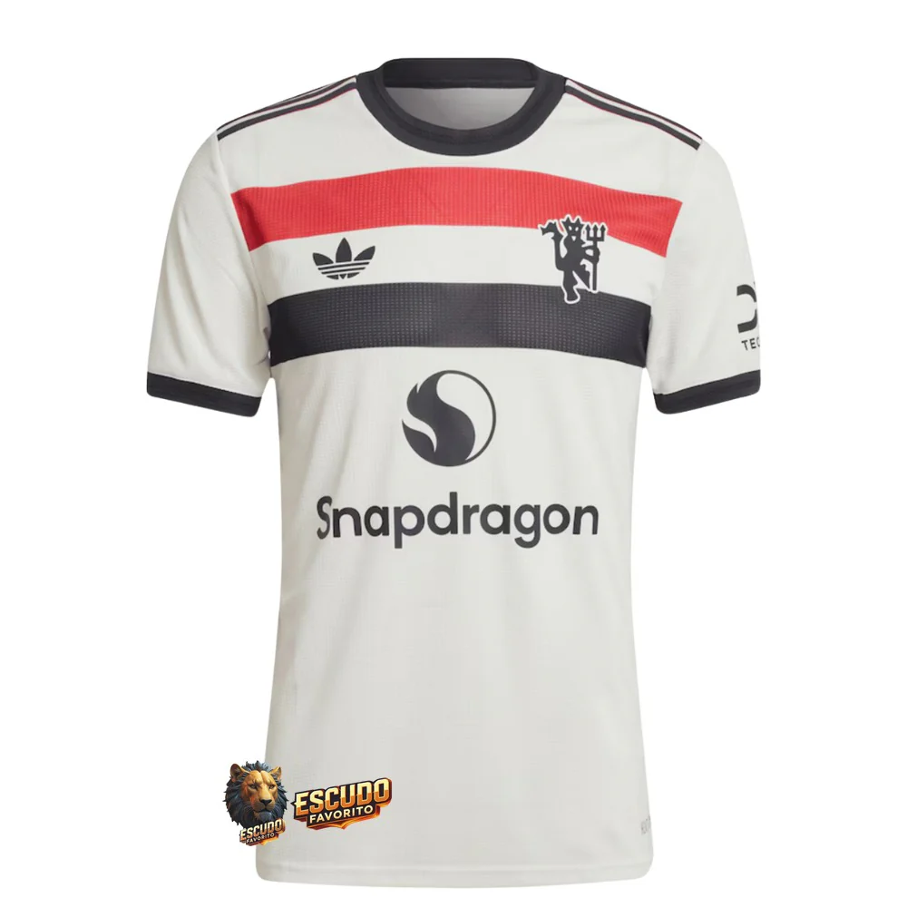 CAMISETA MANCHESTER UNITED III 24/25 HOMBRE BLANCA