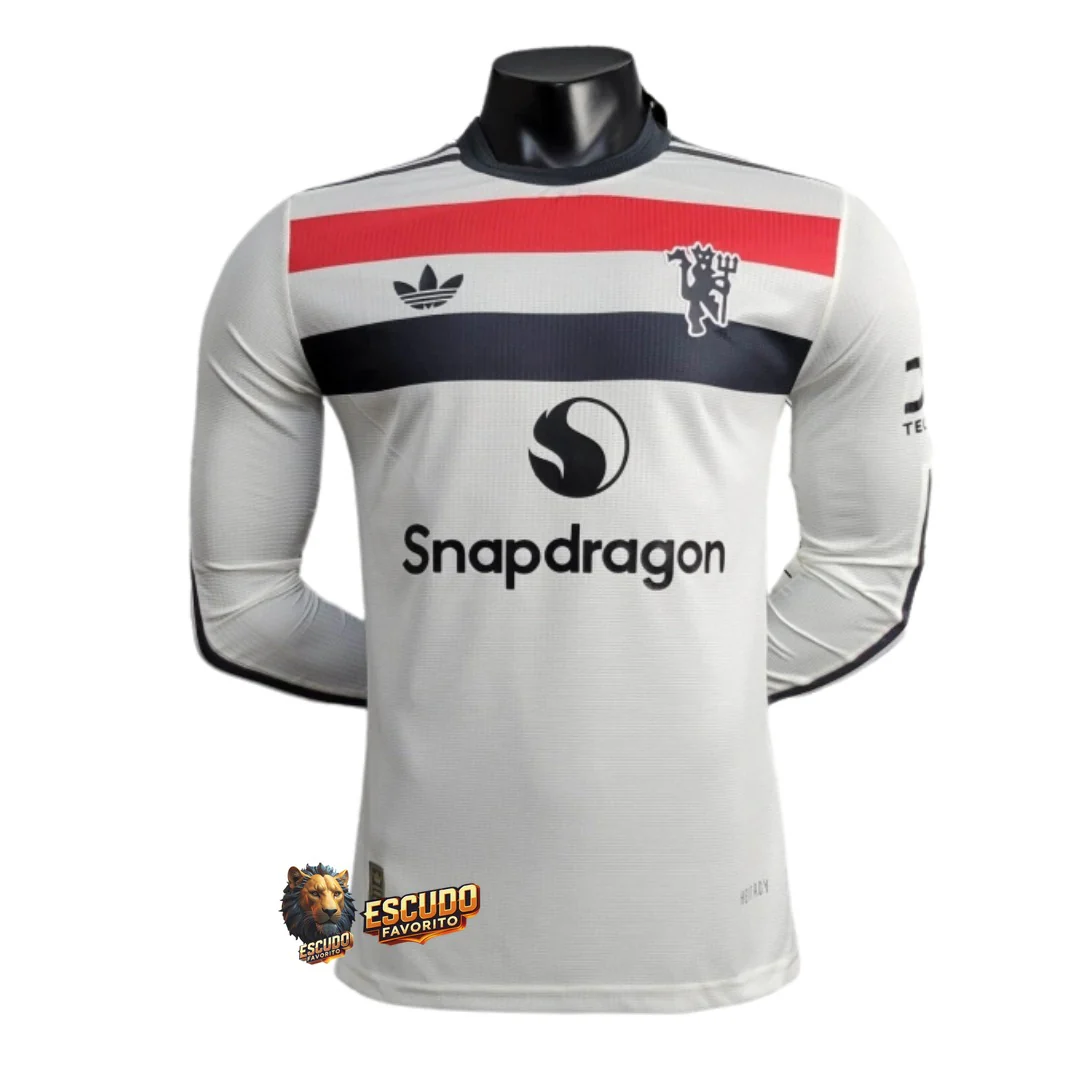 MANCHESTER UNITED III 24/25 HOMBRE MANGA LARGA VERSIÓN JUGADOR