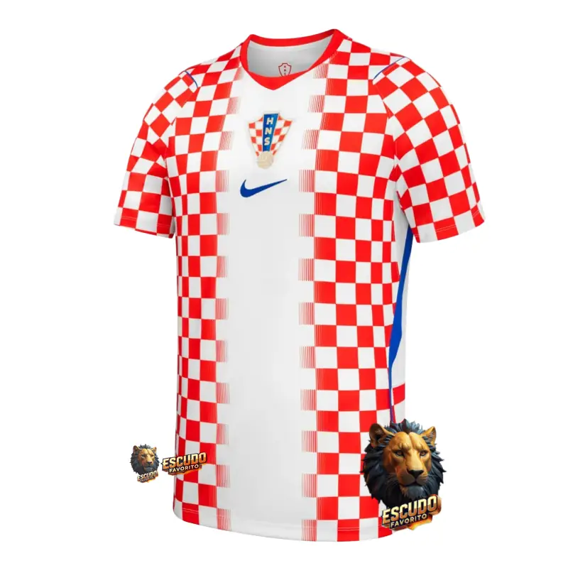 CAMISETA CROACIA I MUNDIAL 2026 HOMBRE