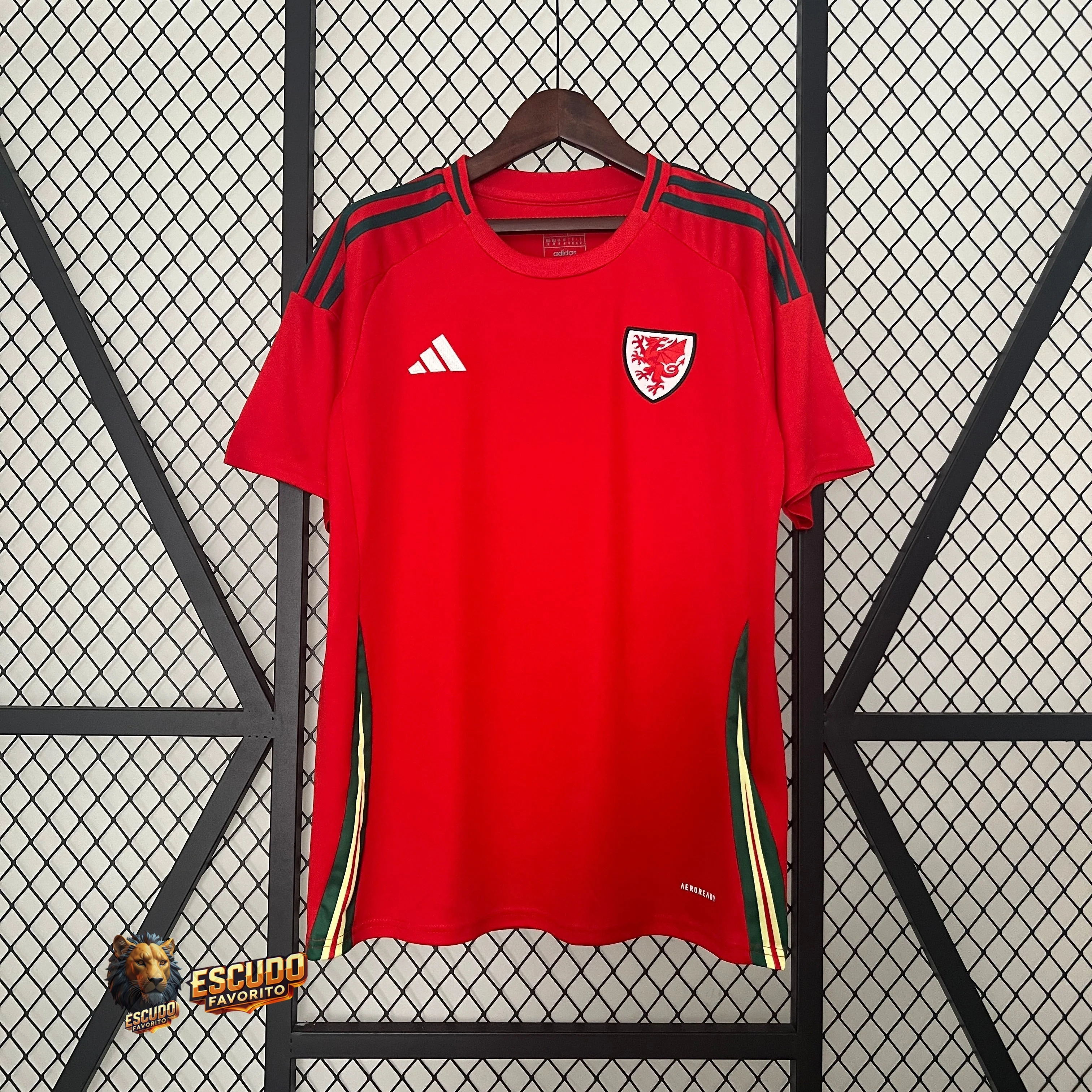 CAMISETA PAIS DE GALES I EURO 2024 HOMBRE