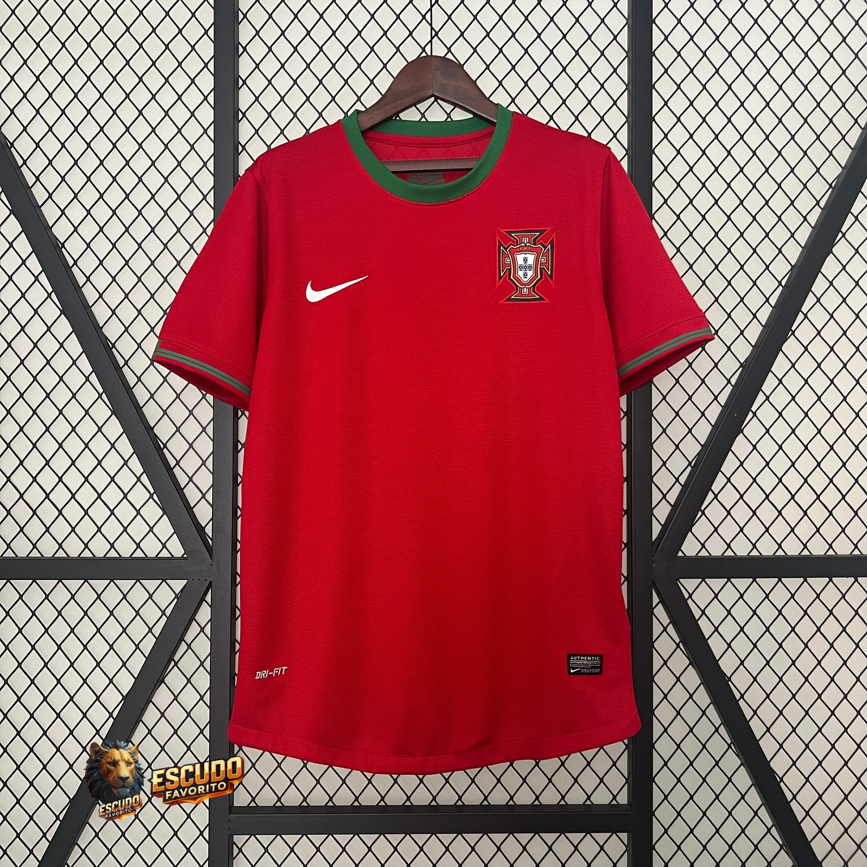 CAMISETA PORTUGAL I 2012 HOMBRE (RETRO)