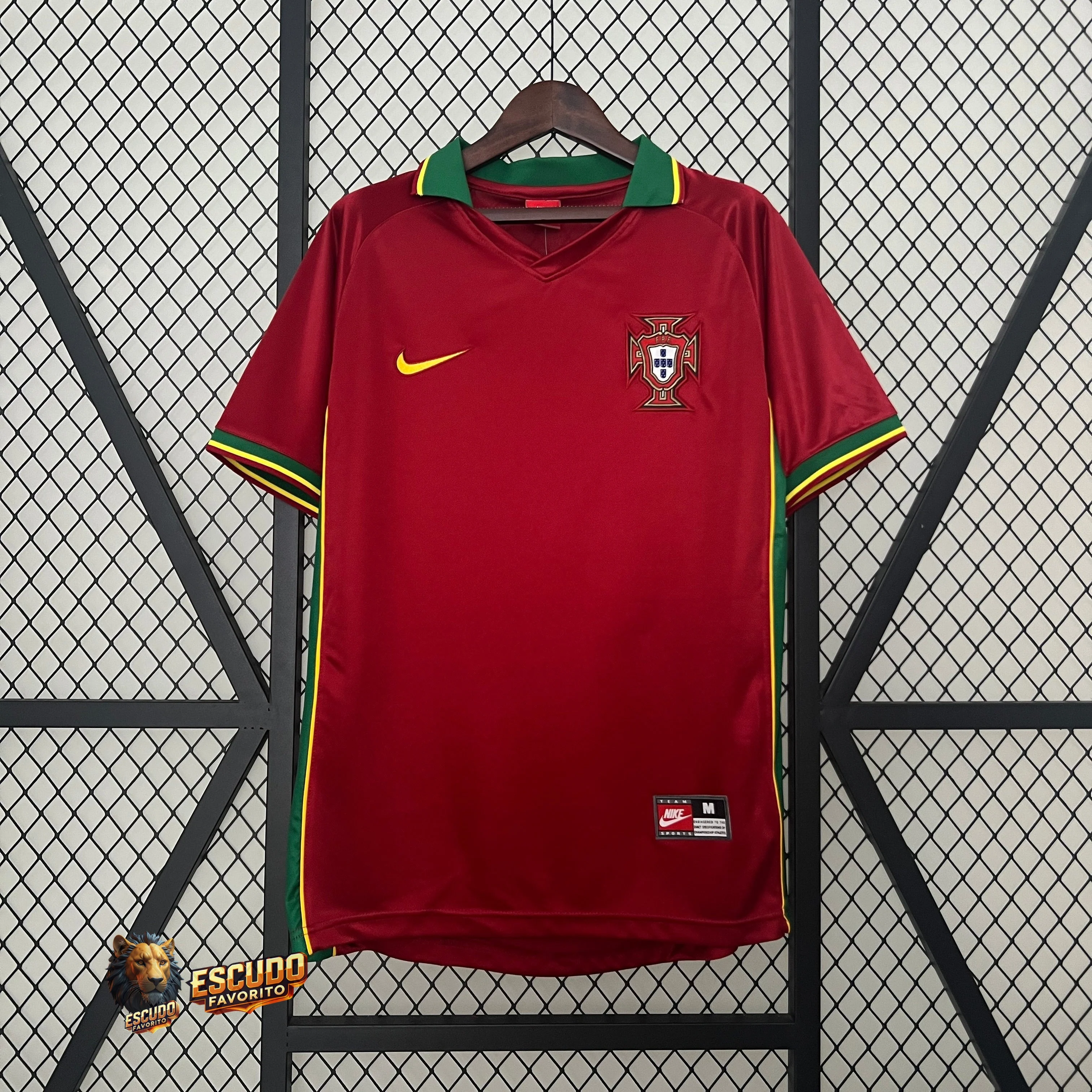 CAMISETA PORTUGAL I 97/98 HOMBRE (RETRO)