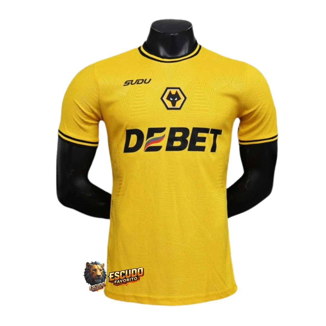 CAMISETA WOLVERHAMPTON  I 24/25 HOMBRE (VERSIÓN JUGADOR)