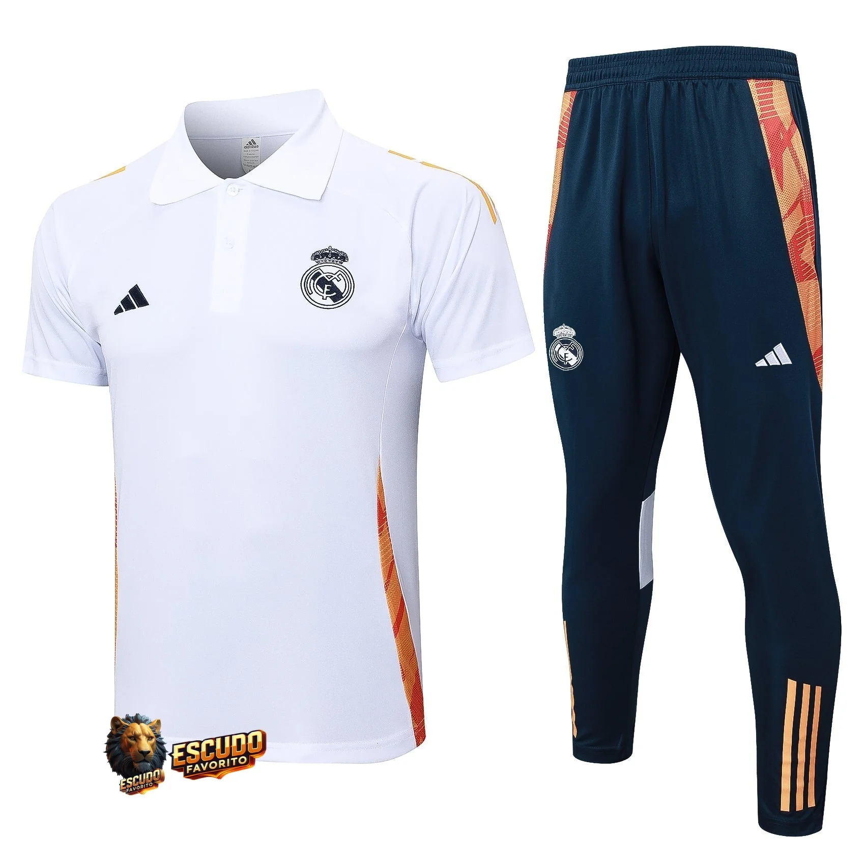 CONJUNTO LARGA REAL MADRID ENTRENAMIENTO XIV 24/25 HOMBRE