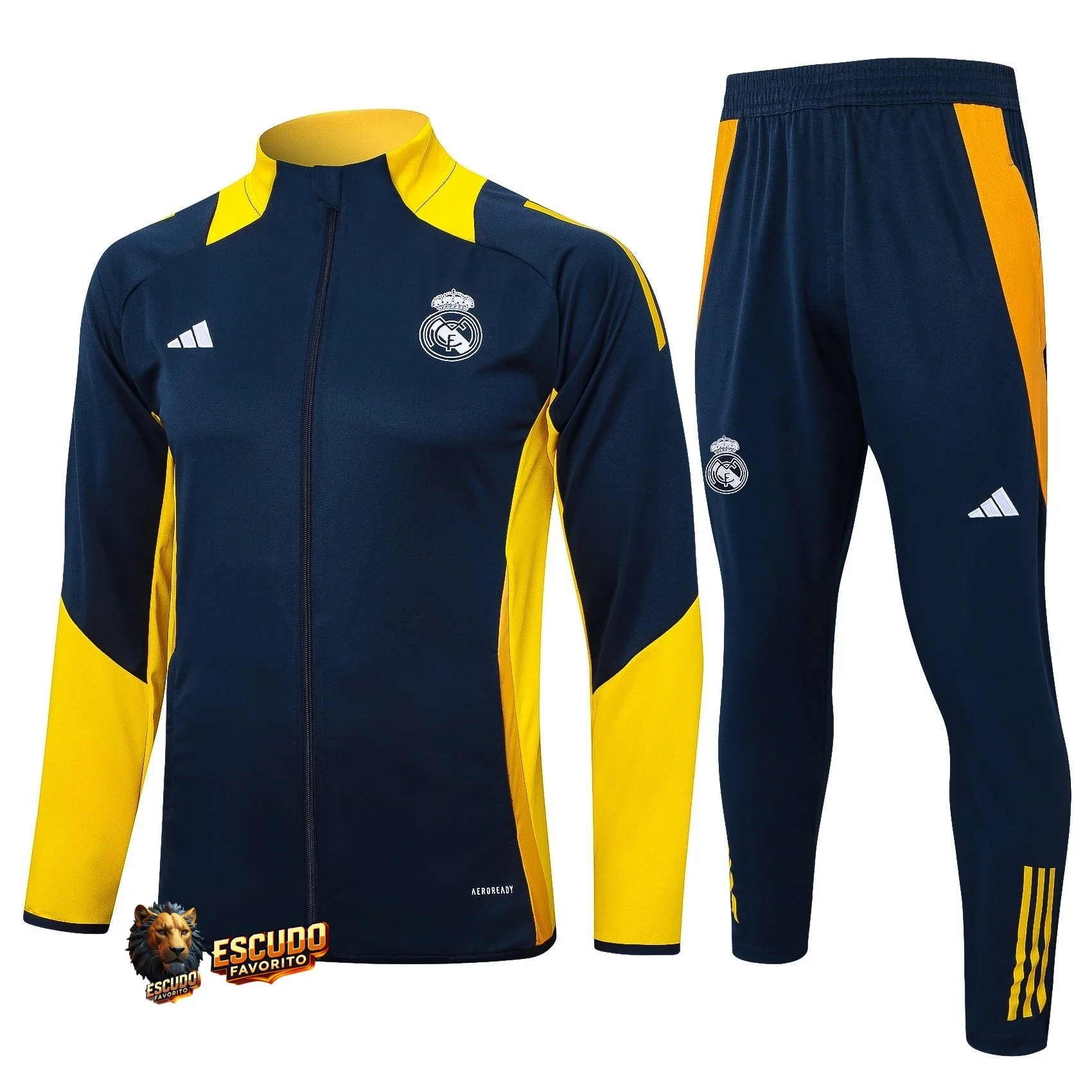 CONJUNTO LARGA REAL MADRID ENTRENAMIENTO XII 24/25 HOMBRE