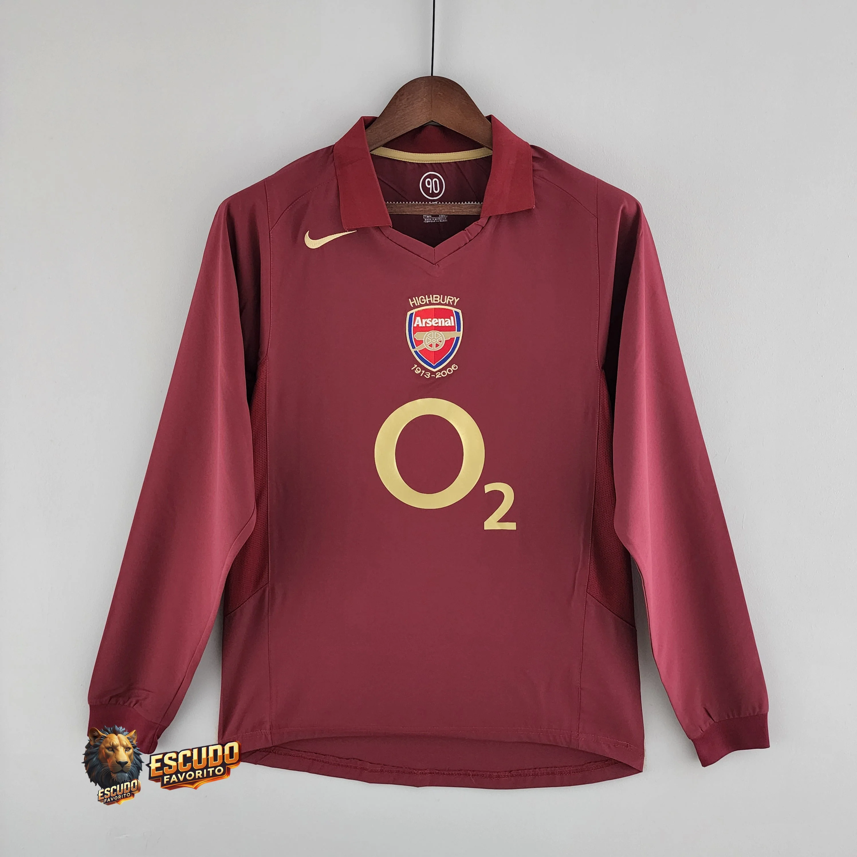 ARSENAL I 05/06 HOMBRE (RETRO) MANGA LARGA