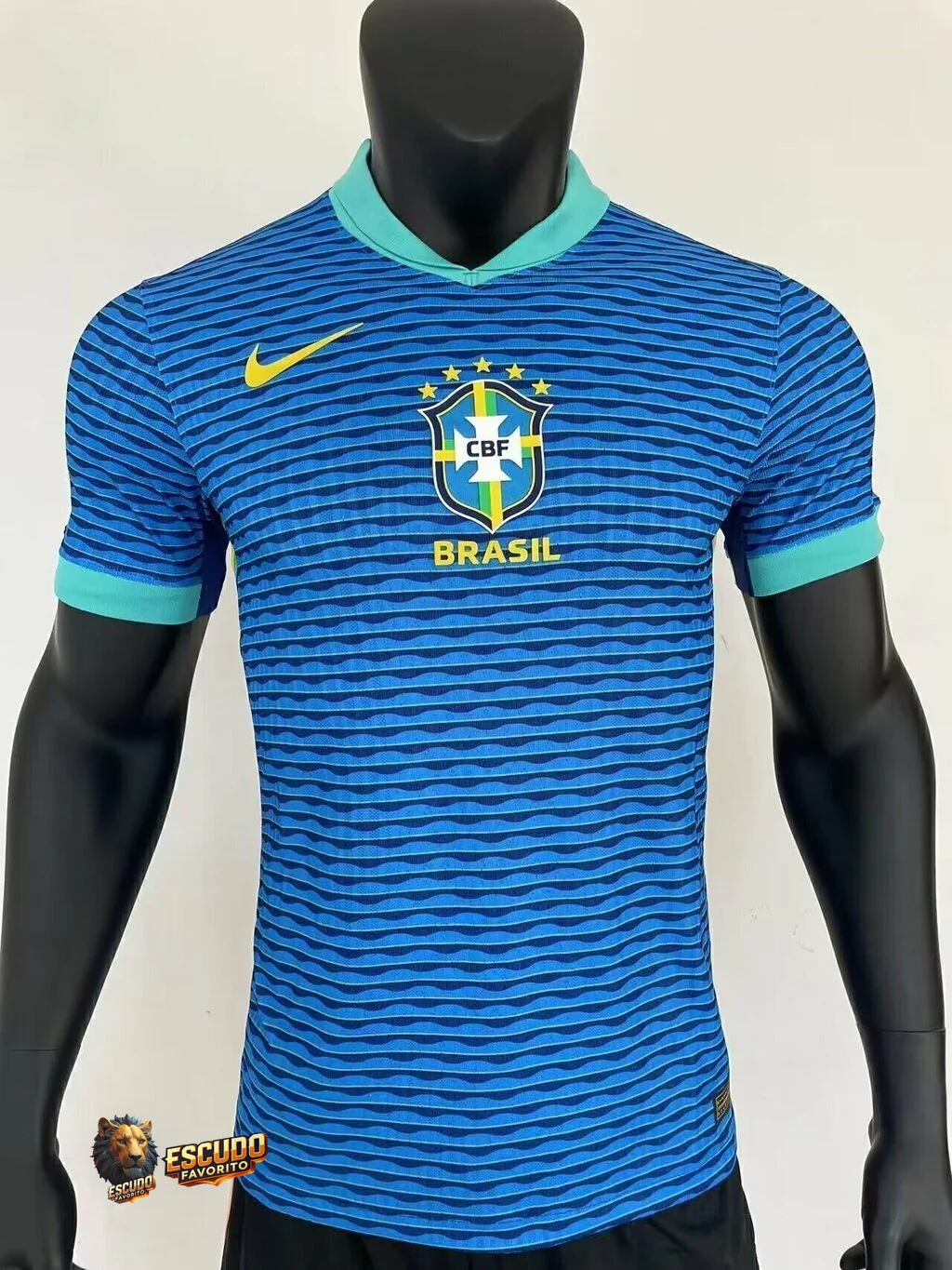 CAMISETA BRASIL II COPA AMÉRICA 2024 HOMBRE (VERSIÓN JUGADOR)