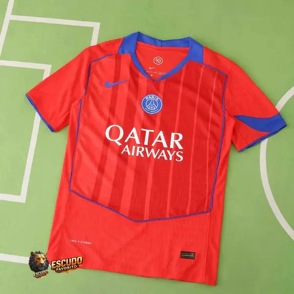 CAMISETA PSG III 25/26 HOMBRE (VERSIÓN JUGADOR) ROJA