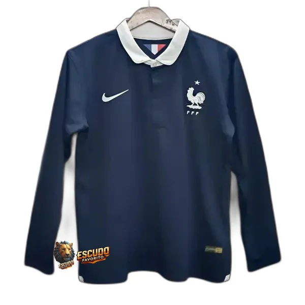 FRANCIA I 2014 RETRO HOMBRE MANGA LARGA