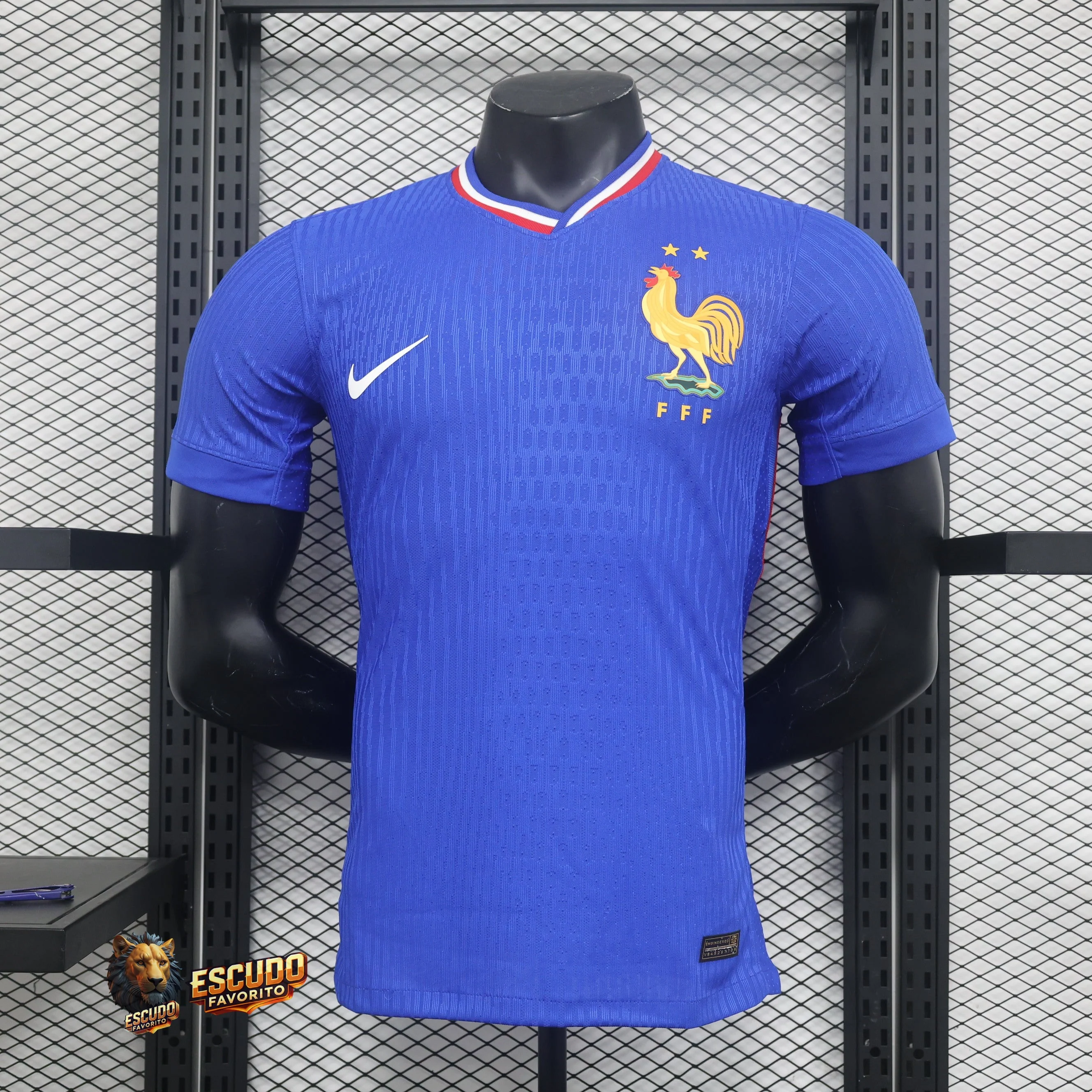 CAMISETA FRANCIA I EURO 2024 HOMBRE (VERSIÓN JUGADOR)