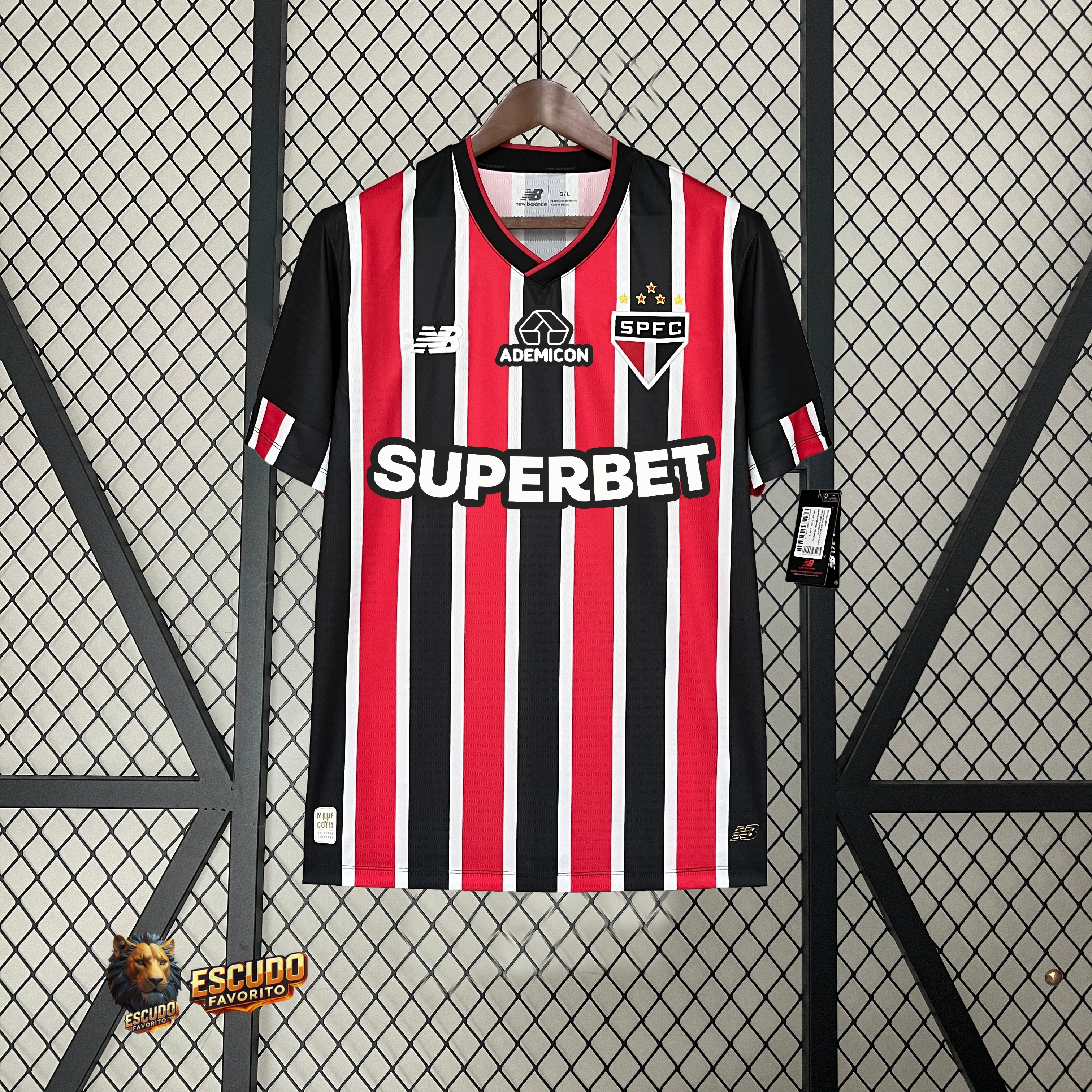 CAMISETA SÃO PAULO II TODOS LOS PATROCINADORES 24/25 HOMBRE