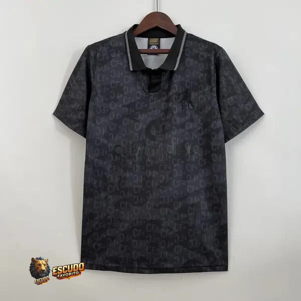 CAMISETA CHELSEA 1990 HOMBRE (RETRO) NEGRA