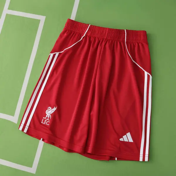 PANTALONES CORTOS LIVERPOOL I ROJO 25/26