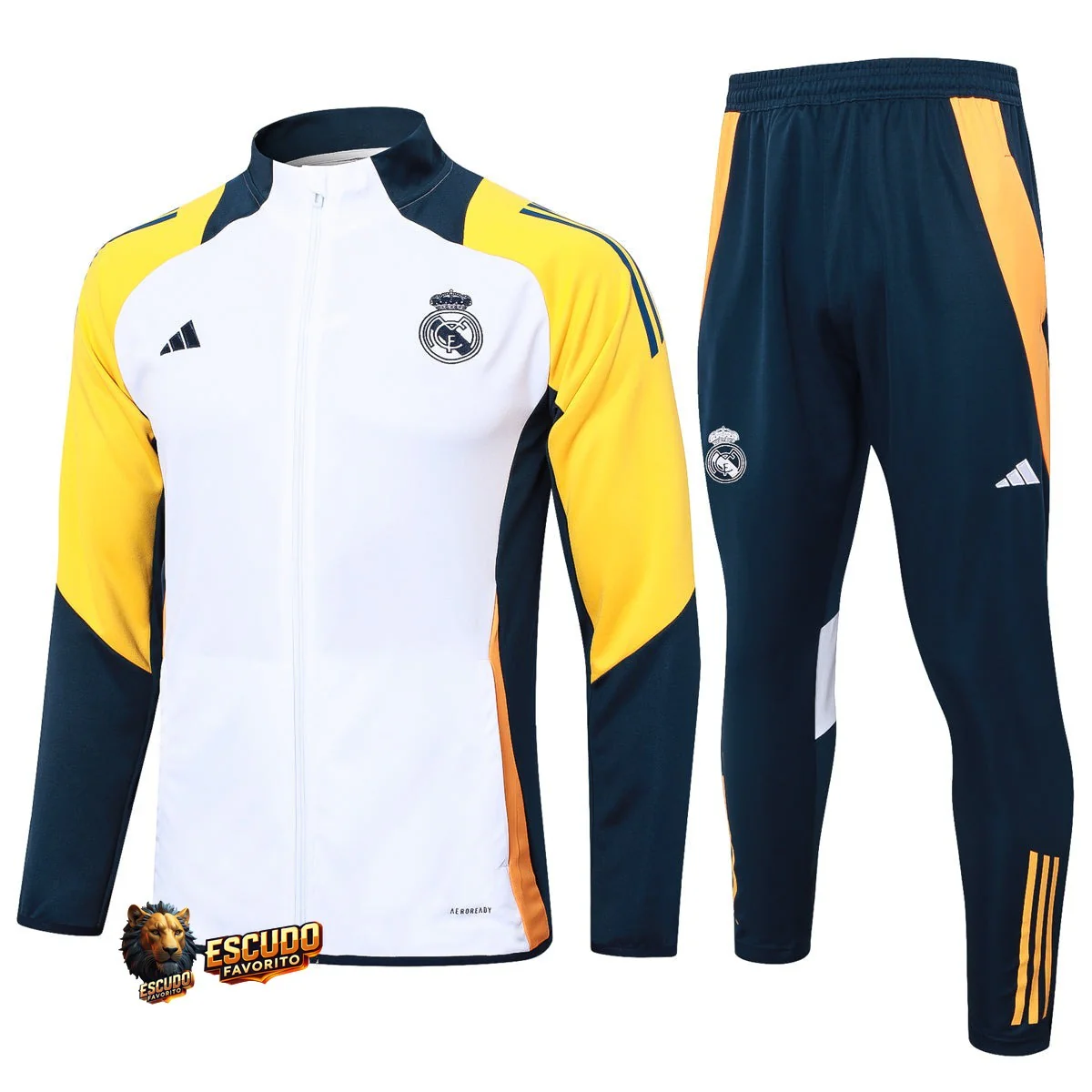 CONJUNTO LARGA REAL MADRID ENTRENAMIENTO XXII 24/25 HOMBRE