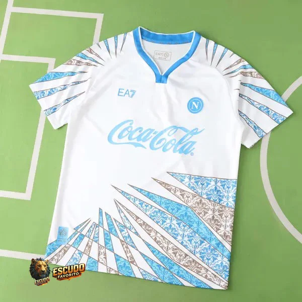 NAPOLI ENTRENAMIENTO 25/26 BLANCA HOMBRE