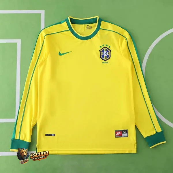 BRASIL I 1998 HOMBRE (RETRO) MANGA LARGA