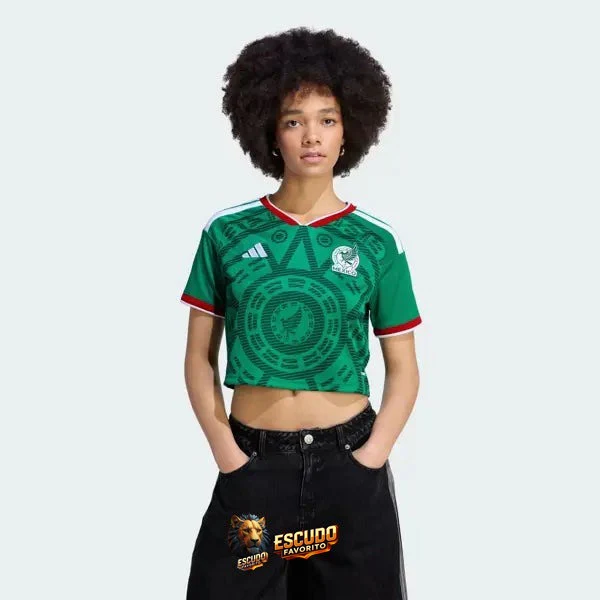 BODY MEXICO MUNDIAL I 2026 MUJER TOP CORTO