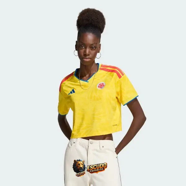 BODY COLOMBIA MUNDIAL I 2026 MUJER TOP CORTO