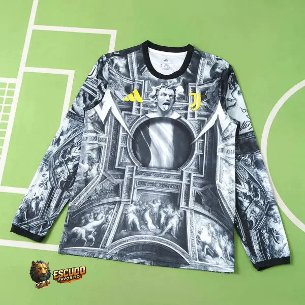CAMISETA JUVENTUS HOLLYWOOD 25/26 HOMBRE MANGA LARGA