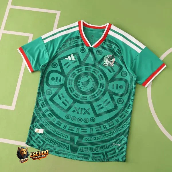 CAMISETA MEXICO I 2026 MUNDIAL HOMBRE VERSIÓN JUGADOR