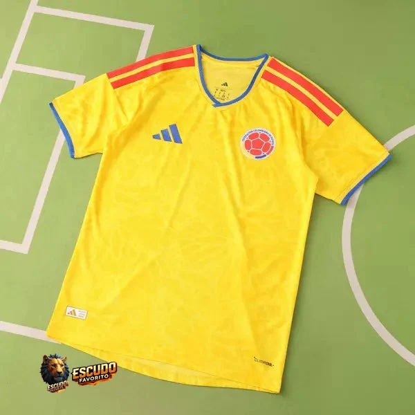 CAMISETA COLOMBIA I MUNDIAL 2026 HOMBRE VERSIÓN JUGADOR