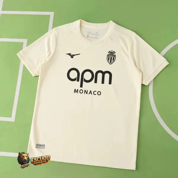 CAMISETA AS MÓNACO III 25/26 HOMBRE