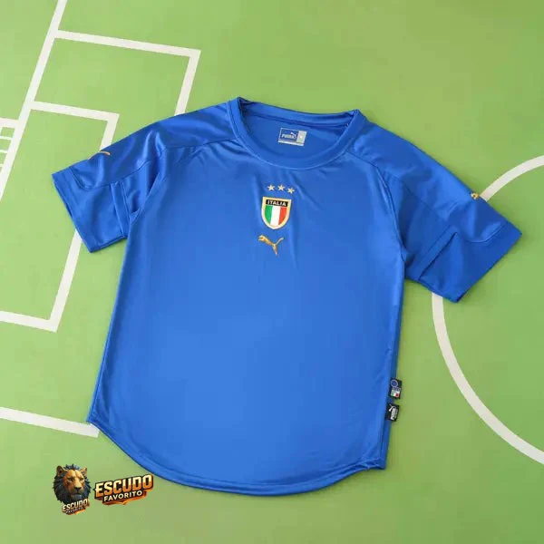 CAMISETA ITÁLIA I 2004 HOMBRE (RETRO)