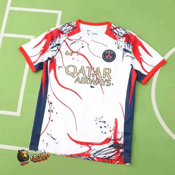 CAMISETA PSG ENTRENAMIENTO BLANCA 25/26 HOMBRE