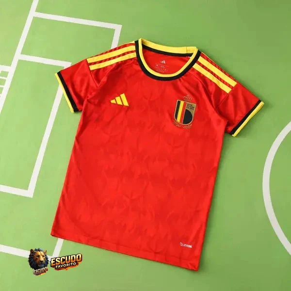 CAMISETA BELGICA I MUNDIAL 2026 MUJER