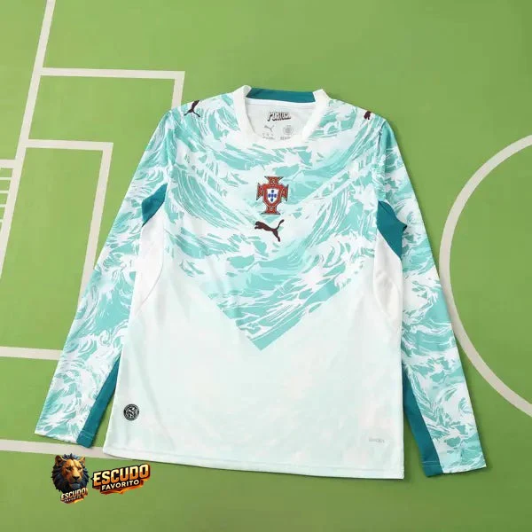 CAMISETA PORTUGAL II 2026 MUNDIAL HOMBRE (MANGA LARGA)