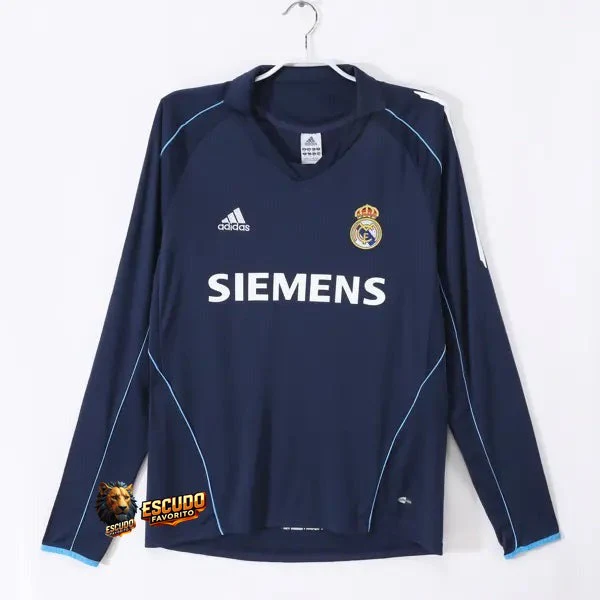 CAMISETA REAL MADRID II 05/06 HOMBRE (RETRO) MANGA LARGA