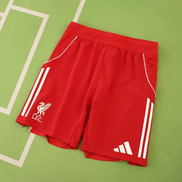 PANTALONES CORTOS LIVERPOOL I ROJO 25/26 JUGADOR