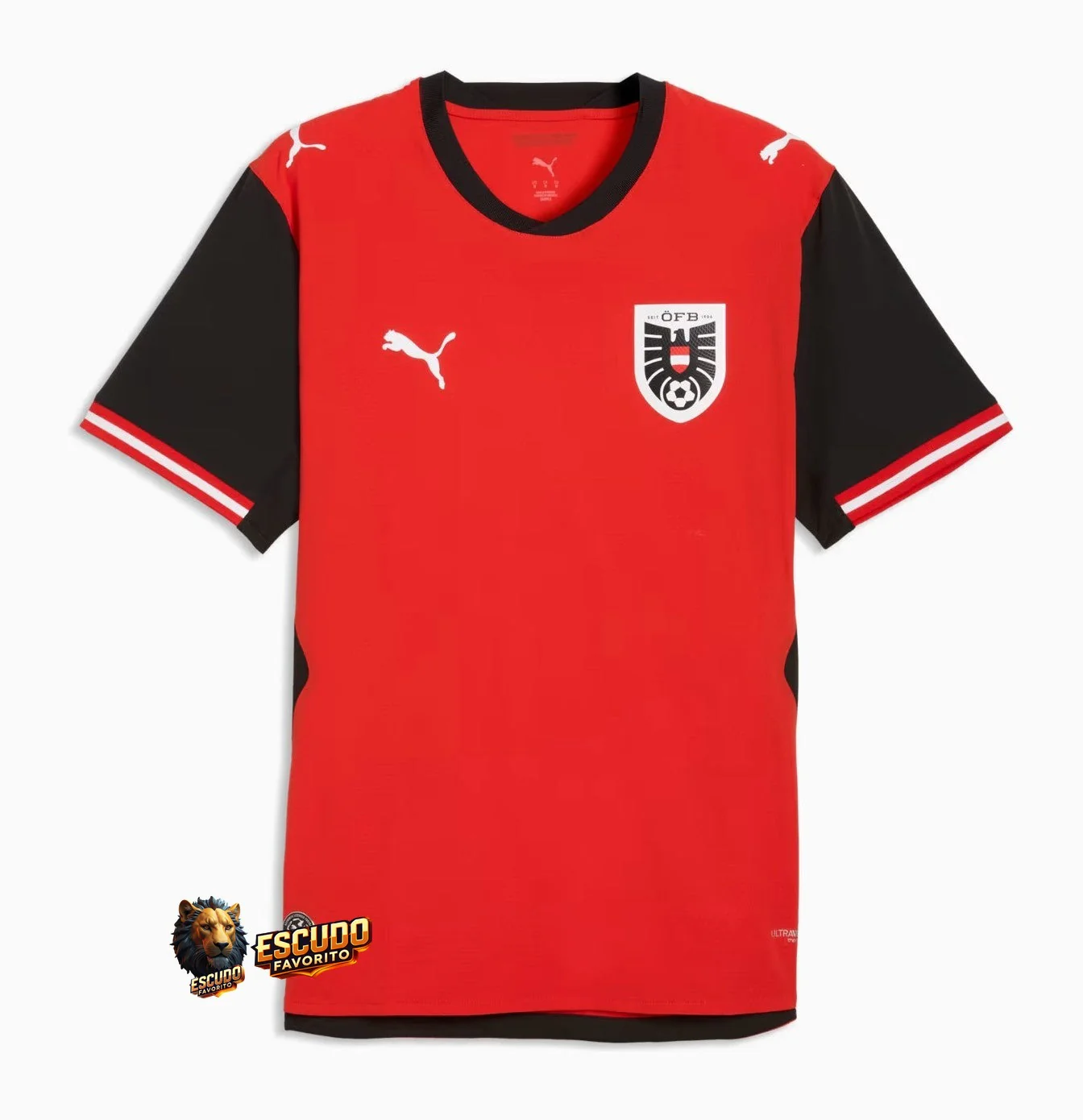 CAMISETA AUSTRIA I 2026 MUNDIAL ROJO  HOMBRE